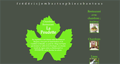Desktop Screenshot of la-poudette.com